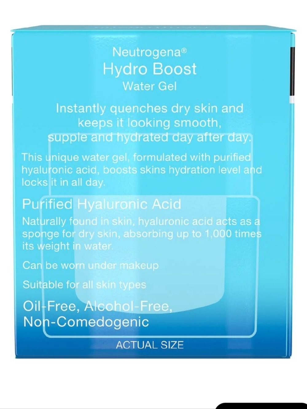 Neutrogena Hydro Boost Water Gel Trail Size - Picture 4 of 5